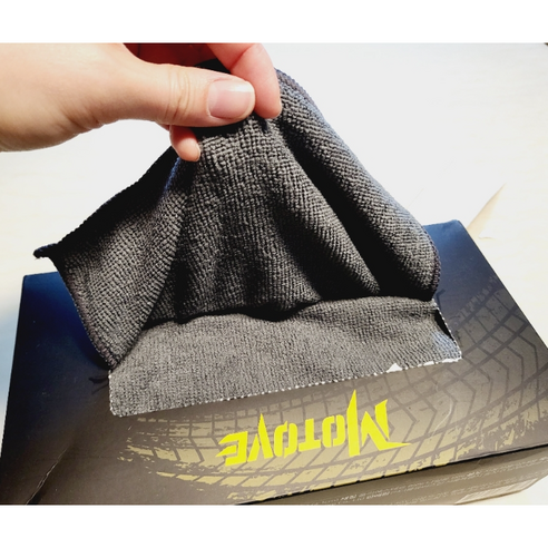 모터브 차량용 뽑아쓰는 다용도 극세사 타월, 그레이, 42개