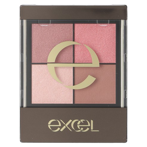 엑셀 excel 리얼 클로즈 아이섀도 팔레트 3.5g, CX02 와플 로브, 1개