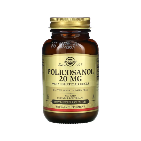 나우푸드 폴리코사놀 Policosanol 10mg 90베지캡슐, *100캡슐, 1개
