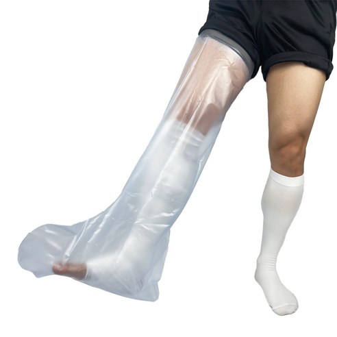 깁스 방수커버 기브스 통깁스 샤워 반깁스 커버 하지, 1개, FREE