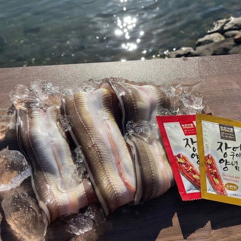 [통영 산지 직송] 자연산 손질 바다장어 엄격선별 최상급 장어, 1개, 2kg
