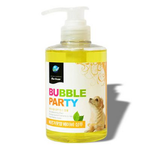버블파티 베이비 전용 샴푸 린스, 400ml, 1개