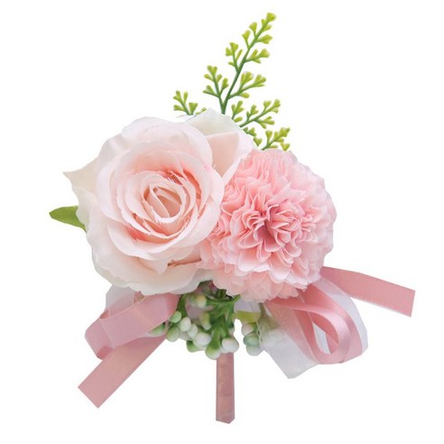 수제 신부 신랑 결혼식 Boutonniere 핀 인공 장미 해바라기 가짜 딸기 bowknot 옷깃 브로치 파티 장식 장식