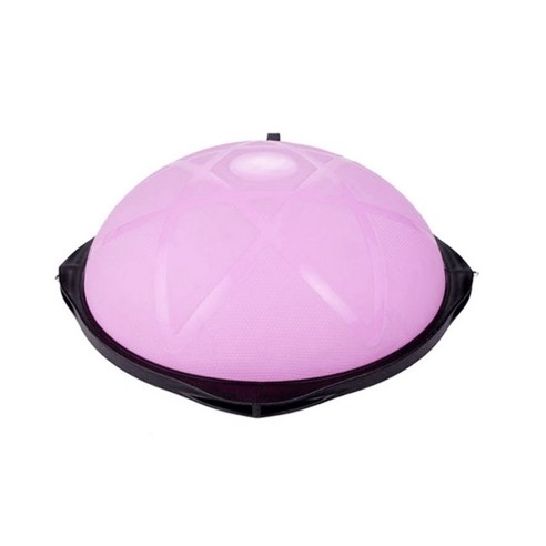 INNOI 보수볼 하프짐볼 반짐볼 필라테스 돔볼 반쪽 코어 홈트 균형잡기 밸런스운동기구, 58cm, 퍼플