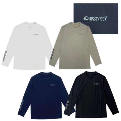 디스커버리 에버딘 스몰로고 긴팔티: 간절기를 스타일과 기능성으로 압도하다 디스커버리티셔츠