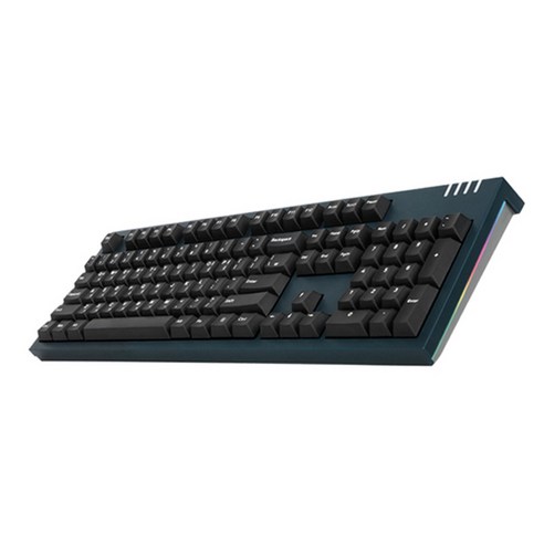 앱코 HACKER K660M 이색사출 PBT 체리 키보드, 미드나잇그린, 갈축