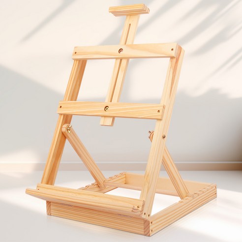 예술가의 영감을 담아낼 캔버스, 뷔이위이 접이식 원목 이젤