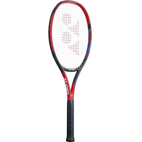 요넥스 V코어 에이스 프리-스트렁 4-1/4 그립 테니스라켓, 1개, Red + Black + Blue