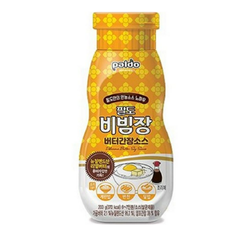 팔도 비빔장 버터간장소스, 200g, 1개