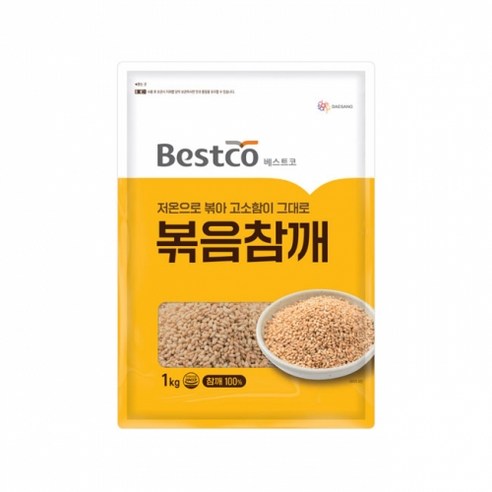 베스트코 볶음참깨 1kg, 1개 
쌀/잡곡