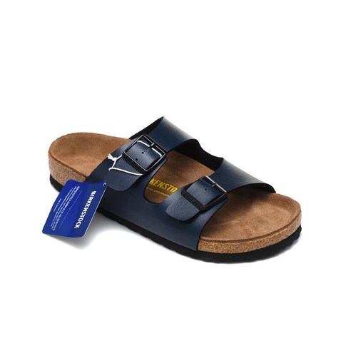 버켄스탁 Birkenstock 코르크 슬리퍼 애리조나 슬리퍼 네이비