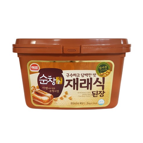 해표 순창궁 재래식 된장, 3kg, 1개