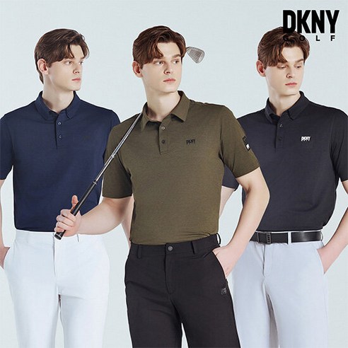 DKNY GOLF 24SS 남성 반팔 카라티 3종