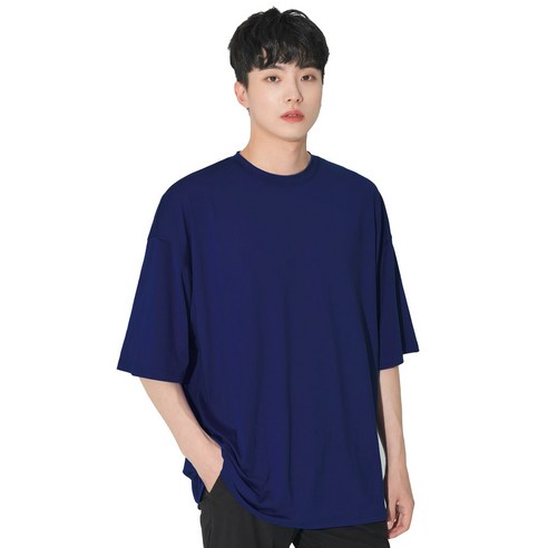 헤링본 남자 여자 반팔 래쉬가드 공용 수영복 루즈핏 애슬레저룩 상의 티 오버 빅사이즈 RD307