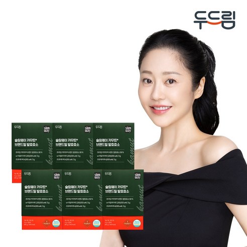 [두드림] 슬림웨이 카무트 브랜드밀 발효효소, 6박스, 30회분