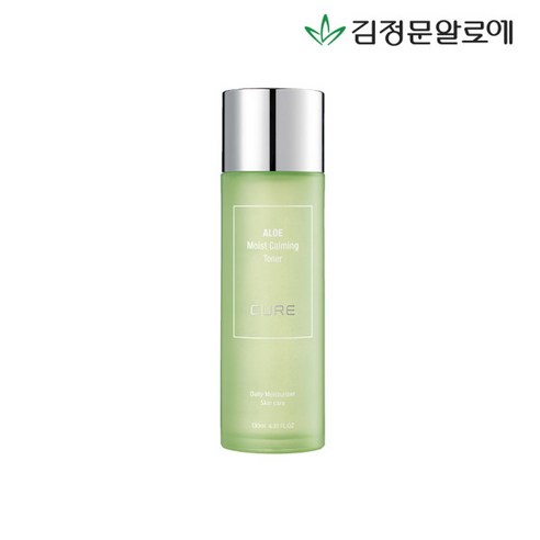 김정문알로에 모이스트 카밍 토너, 130ml, 1개