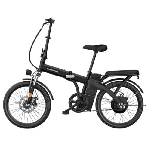 일렉트론 접이식 저렴한 배달 겸용 전기자전거 세련된 이동수단 르헤 LEHE S3 20인치 36V10Ah, S3 화이트 11 가성비 바이크 20인치 리튬배터리 전기 자전거 접이식 변속기 전기 전동자전거 출퇴근용, 블랙 일체형 휠 6단 -25AH