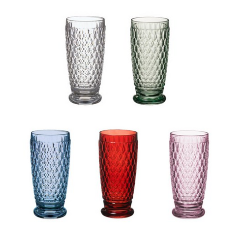 빌레로이앤보흐 보스톤 롱드링크 5종 세트 400ml, 화이트, 그린, 블루, 레드, 로즈, 1세트