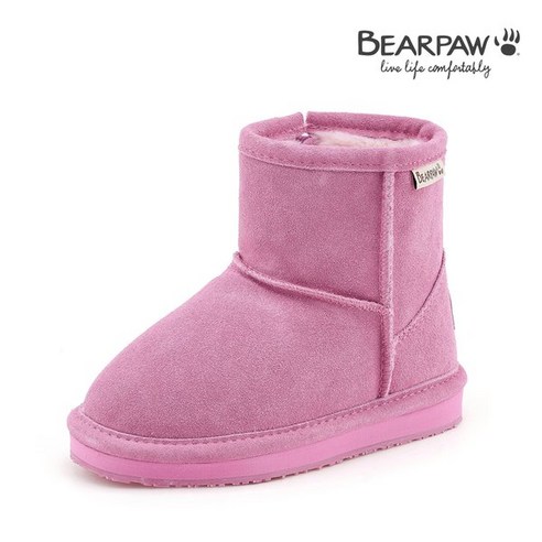 (백화점 정품)베어파우 베어파우(BEARPAW) 아동 DEMI KIDS 양모 부츠(kids) 핑크(619013ND-K)