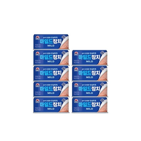 사조 마일드 참치, 150g, 9개