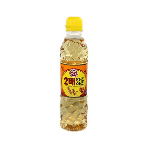 (무)오뚜기 2배양조식초 500ml 1병 2배식초 (무)오뚜기 2배양조식초 500ml 1병 2배식초