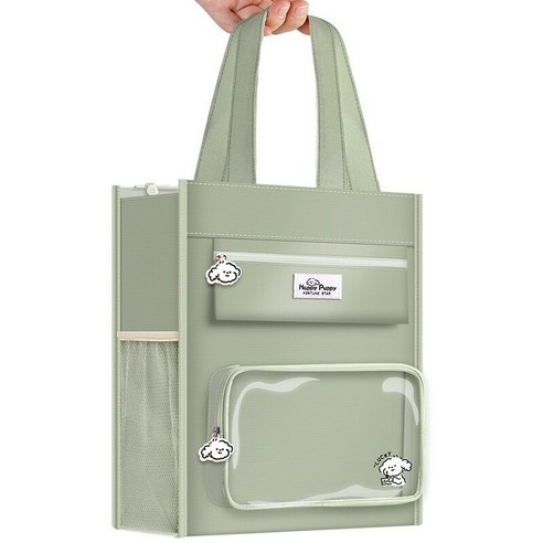 아이들의 학교생활을 편리하게! 넉넉한 수납과 뛰어난 내구성의 대용량 다용도 보조가방