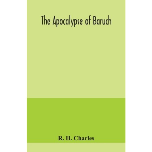The Apocalypse of Baruch Paperback, Alpha Edition
