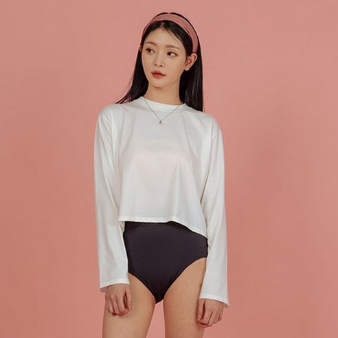 베라프 케이지 여자 뒤트임 래쉬가드 상의