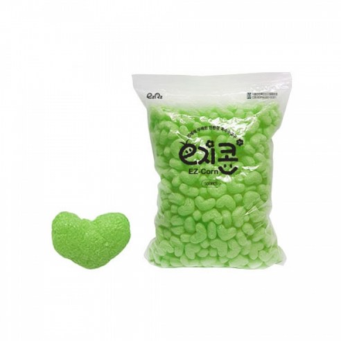 이지콘 블럭 하트 (500pcs) 2봉, 연두