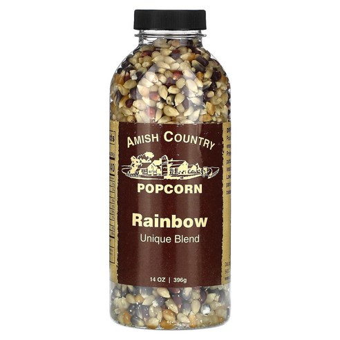 Amish Country Popcorn Rainbow 396g14oz, 1개, 396g