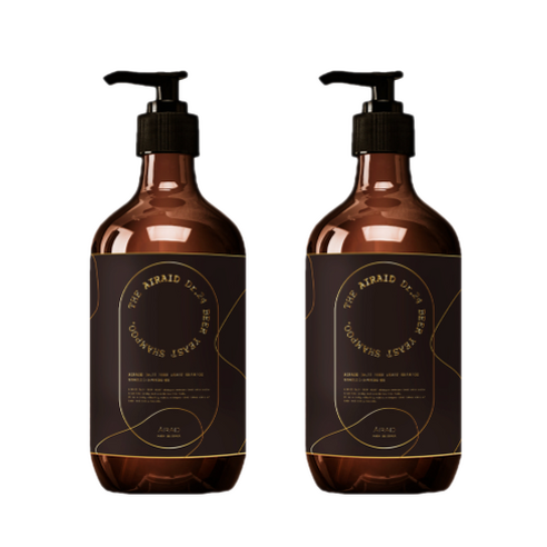 에어에이드 맥주 효모 예방 약산성 유래성분 샴푸 500ml 기능성샴푸, 2개
