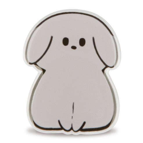 제이카라 동물 핸드폰거치대 아크릴 스마트톡 귀돌이, 귀돌이핑크, 1개