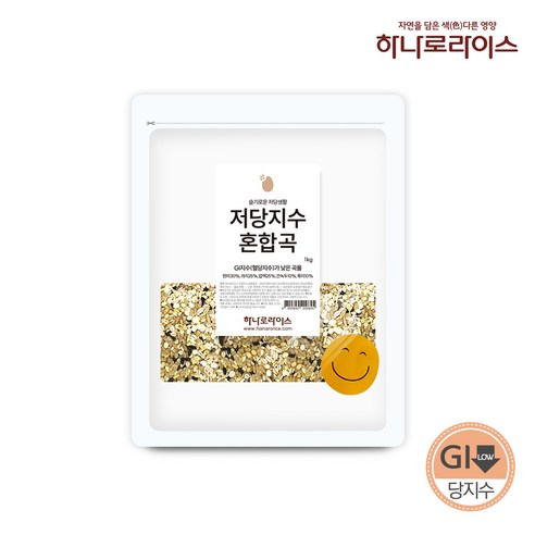 [하나로라이스] 저당지수 혼합곡 1kg, 4개