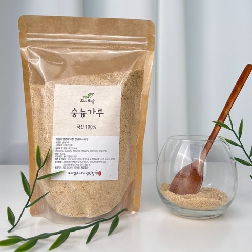 향긋한 아침, 건강한 하루를 여는 지혜: 국산 100% 숭늉가루 이야기 숭늉가루
