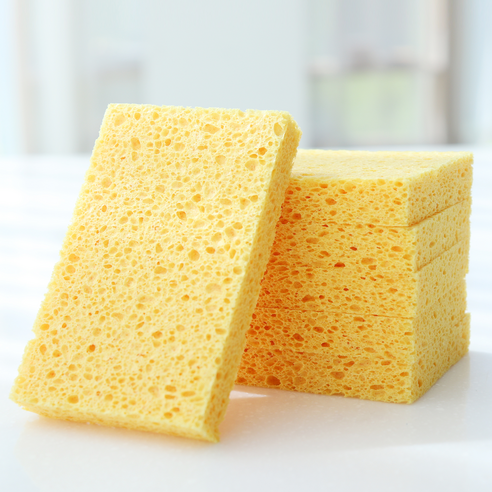 집안 청소를 더욱 쉽고 효율적으로 만드는 친환경 셀룰로오스 수세미