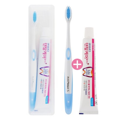 부광약품 부광 안티프라그 휴대용세트 칫솔+치약50g /여행용, 1