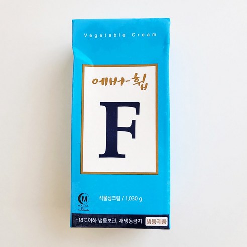 [아이스박스포장] 쿠킹스토리 에버휩F 생크림 1000ml, 1.03kg, 1개