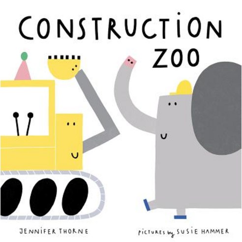 (영문도서) Construction Zoo Hardcover, Albert Whitman & Company, English, 9780807512821