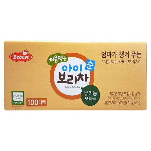 베베스트 처음먹는 아이 보리차, 300g, 1박스