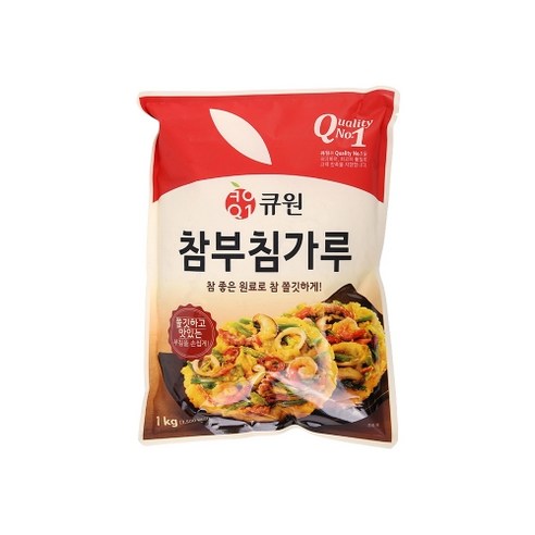 큐원 참 부침가루, 1kg, 1개