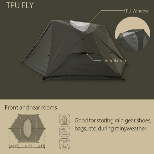 넓고 쾌적한 캠빌 크랩텐트와 함께 떠나는 편안한 캠핑