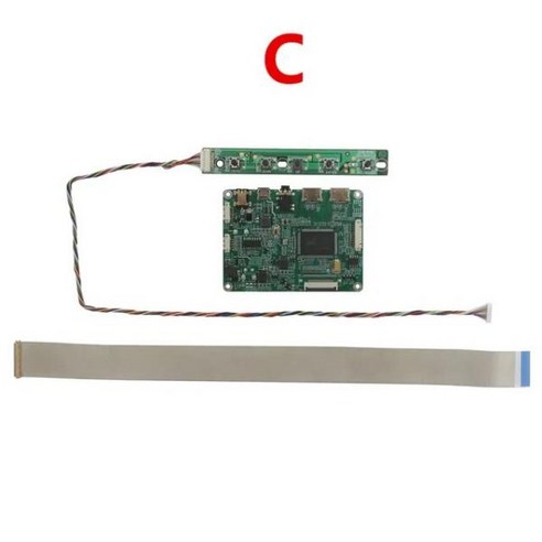 LCD 화면 디스플레이 드라이버 제어 보드 15.6 인치 NT156FHM-N41/N61/N31/N43/N62/N63 PV156FHM-N20 30PIN, 한개옵션1, 03 style C