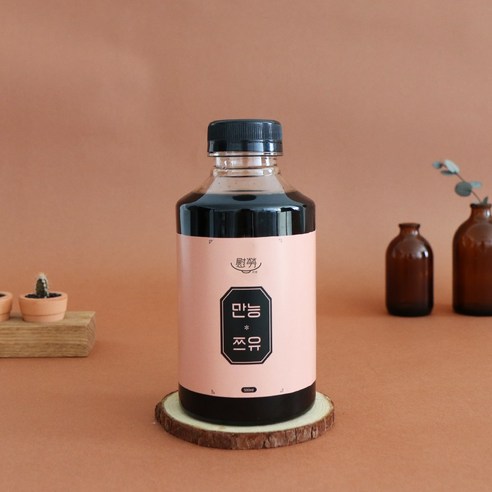 세계요리대회 금상 셰프가 만든 만능쯔유 500ml 식품회사위로, 5개