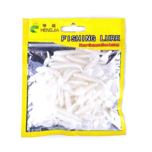 더온 쉐드웜 5cm 0.7g/ 2인치 전갱이 꺽지 볼락 SW05-07T, COLOR 4, 50개입