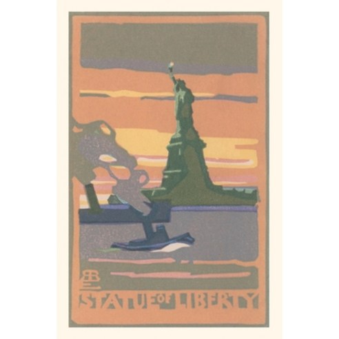 (영문도서) Vintage Journal Statue of Liberty Poster Paperback, Found Image Press, English, 9781669512684