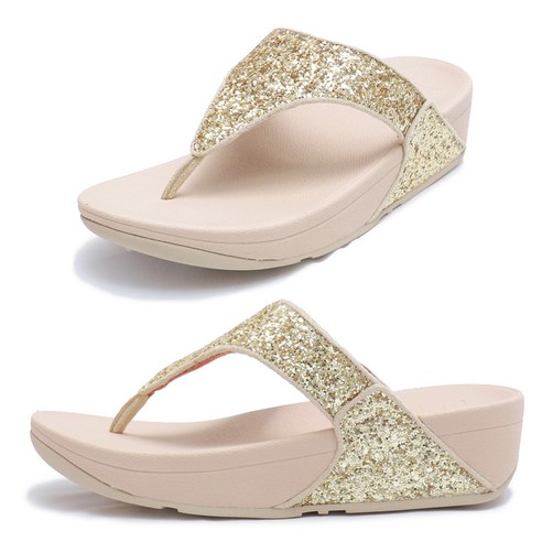 핏플랍 루루 토포스트 글리터 쪼리 플립플랍 플래티노