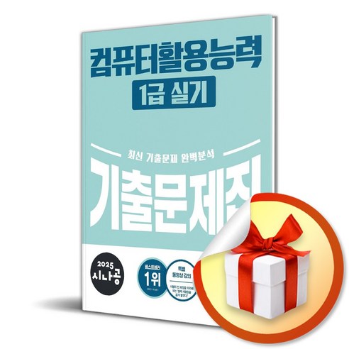 2025 시나공 컴퓨터활용능력 1급 실기 기출문제집 (이엔제이 전용 사 은 품 증 정)