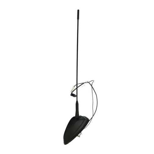 차량 루프 패널 안테나 A9068200475 2E0035507 라디오 AM FM 공중 마스트는 VW Crafter 2E 2F 2006-17에 적합합니다., 플라스틱, 검은 색