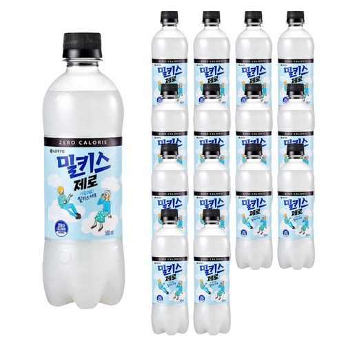 밀키스 제로, 500ml, 15개