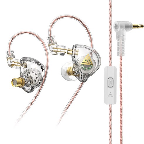 AK6 PLUS 이어 버드 유선 이어 후크 3.5mm 잭 HiFi 이어폰 소음 차단 동적 휴대용 러닝 워킹 헤드셋, 유형6